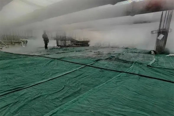 “蒸科技”首次亮相濟南地鐵，冬季混凝土砂漿低溫施工也不怕！